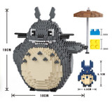 Balody Micro Blocks Big Size Mario DIY Building Toys Ice scrat Cute Sonic Auction Small figure Juguetes for Kids Toys 16004