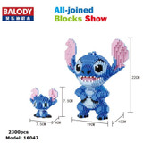 Balody Micro Blocks Big Size Mario DIY Building Toys Ice scrat Cute Sonic Auction Small figure Juguetes for Kids Toys 16004