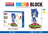 Balody Micro Blocks Big Size Mario DIY Building Toys Ice scrat Cute Sonic Auction Small figure Juguetes for Kids Toys 16004