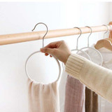 BalleenShiny 1 pc Clothes Scarf Hanger Belt Tie Towel Holder Hook Rack Shelf Storage Rack Home Organizer