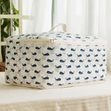 BAKINGCHEF Fashion Cotton Quilt Storage Bag Clothing Foldable Finishing Wardrobe Home Organizer Accessories Supplies Gear Stuff