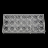 Baking and pastry tools plastic rose flower chocolate mold,3D wedding decoration polycarbonate chocolate moulds kitchen bakewar