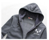 BAIJOE Barcelona MESSI print Cardigan Men Hoodies Brand Clothing Fashion Hoodies Man Casual Slim Hoody Sweatshirt Zipper Hoodie