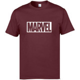 BAIJOE 2017 New Fashion MARVEL t-Shirt men cotton short sleeves Casual male tshirt marvel t shirts men tops tees Free shipping
