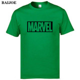 BAIJOE 2017 New Fashion MARVEL t-Shirt men cotton short sleeves Casual male tshirt marvel t shirts men tops tees Free shipping