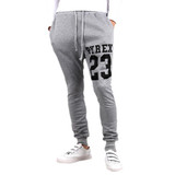 Baggy tapered bandana pant hip hop dance harem sweatpants drop crotch pants men parkour track trousers