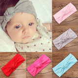 HOT Kids Baby Girl Headwear Toddler Solid Headband Hair Band Accessories Headwear For Infant