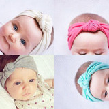 HOT Kids Baby Girl Headwear Toddler Solid Headband Hair Band Accessories Headwear For Infant
