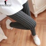 Hot gray Autumn Winter Warm Velvet Sexy Women Lady Tights Pantyhose Stockings Beauty striped cotton thicken pantyhose 071