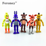 Hot Five Nights At Freddy's Action Figure Toys FNAF Chica Bonnie Foxy Freddy Fazbear Bear Anime Figures Freddy Toys for Children