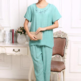 Hot Fashion Women Pajamas Summer 2017 Brand Ladies Large size Short Sleeve Cotton Pajamas Sets Pyjamas Women 20056 Hot Fashion Women Pajamas Summer 2017 Brand Ladies Large size Short Sleeve Cotton Pajamas Sets Pyjamas Women 20056