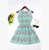 Hot Fashion Women Dress Print Plus Size Cheap Clothes China Vestidos de Festa Roupas Beach Chiffon Casual Summer Style Dress