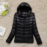 HOT Down Parka  Famous Brand Designer Winter Jacket Women Long White Duck Down Jacket Outwear Ultralight Hooded Thin Coat