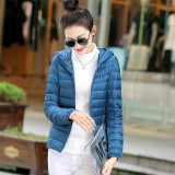 HOT Down Parka  Famous Brand Designer Winter Jacket Women Long White Duck Down Jacket Outwear Ultralight Hooded Thin Coat YF56