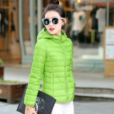 HOT Down Parka  Famous Brand Designer Winter Jacket Women Long White Duck Down Jacket Outwear Ultralight Hooded Thin Coat YF56