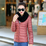 HOT Down Parka  Famous Brand Designer Winter Jacket Women Long White Duck Down Jacket Outwear Ultralight Hooded Thin Coat YF56