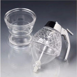 Hot Creative Home Acrylic Honey Pot Push Pure Natural Honey Spice Jar Biscuit Bread honey spoon Jam Bottle honey dipper