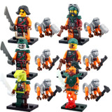 hot compatible LegoINGlys NinjagoINGlys Set NINJA figures Kai Jay Cole Zane Nya Lloyd Building blocks With weapon Toys gift