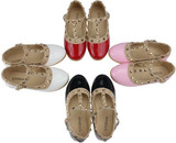 Hot Children Princess Flat Shoes Children Girls Rivets Single Shoes Kids Leather Shoes Girls Shoes