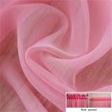 Fashion Terylene Tulle Window Screening Blinds Sheer Voile Gauze Curtain for Cafe Kitchen Living Room Balcony Translucidus Decor
