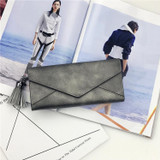 Fashion Tassel Women Wallets Lock Female Standard Women Purse Ladies Clutch Women Wallet Purse Clutch A1448