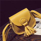 Fashion Tassel Women Messenger Bags Female Handbags Famous Brand PU Leather Shoulder Crossbody Bags For Women Small Flap Bag Sac