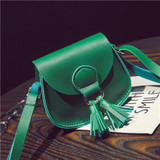 Fashion Tassel Women Messenger Bags Female Handbags Famous Brand PU Leather Shoulder Crossbody Bags For Women Small Flap Bag Sac