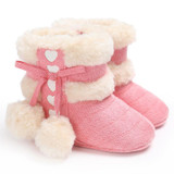 Fashion Super Warm Winter Baby Snow Boots 0-18 months Infant Shoes Girls Antiskid Keep Warm Baby Toddler Boots Shoes