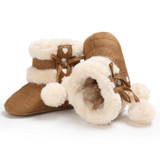 Fashion Super Warm Winter Baby Snow Boots 0-18 months Infant Shoes Girls Antiskid Keep Warm Baby Toddler Boots Shoes
