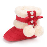 Fashion Super Warm Winter Baby Snow Boots 0-18 months Infant Shoes Girls Antiskid Keep Warm Baby Toddler Boots Shoes