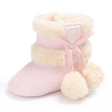 Fashion Super Warm Winter Baby Snow Boots 0-18 months Infant Shoes Girls Antiskid Keep Warm Baby Toddler Boots Shoes