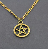 Fashion Supernature Metal silver Gold Pentagram Statement Pendant Necklace Movie Collection For Men Women Logo Sign Jewelry Fashion Supernature Metal silver Gold Pentagram Statement Pendant Necklace Movie Collection For Men Women Logo Sign Jewelry