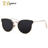 Fashion Sunglasses Women Cat Eye Sunglasses Famous Lady Brand Designer Twin-Beams Sunglasses Coating Mirror Glasses UV400 S1884