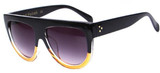 Fashion Sunglasses Women Brand Designer Ladies Sunglasses Flat Top Shield Female CL Oversize Shades Oculos De Sol Feminino