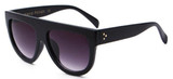 Fashion Sunglasses Women Brand Designer Ladies Sunglasses Flat Top Shield Female CL Oversize Shades Oculos De Sol Feminino