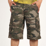 Fashion Summer Men Military Shorts Cargo Camo Casual Baggy Tactical Army Camouflage Short Pants Trousers -MX8