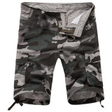 Fashion Summer Men Military Shorts Cargo Camo Casual Baggy Tactical Army Camouflage Short Pants Trousers JL