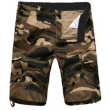 Fashion Summer Men Military Shorts Cargo Camo Casual Baggy Tactical Army Camouflage Short Pants Trousers JL