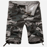 Fashion Summer Men Military Shorts Cargo Camo Casual Baggy Tactical Army Camouflage Short Pants Trousers JL