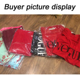 Fashion Summer Girl Short Sleeve Tops Clothes for Women VOGUE Letter Printed Harajuku T Shirt Red Black female T-shirt Camisas Fashion Summer Girl Short Sleeve Tops Clothes for Women VOGUE Letter Printed Harajuku T Shirt Red Black female T-shirt Camisas