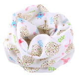 Fashion Summer Baby Scarf Children Kids Girls Boys Scarves Cotton Collar Neck Scarf