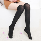 Fashion Striped Knee Socks Women Cotton Thigh High Over The Knee Stockings for Ladies Girls 2017 Warm Long Stocking Sexy Medias