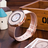Fashion Stainless Steel Gold & Silver Mesh Band Quartz Wtach Luxury Women Rhinestone Watches Valentine Gift 1900 Fashion Stainless Steel Gold & Silver Mesh Band Quartz Wtach Luxury Women Rhinestone Watches Valentine Gift 1900