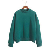 Fashion Spring Autumn Women Hoodies Casual Sweatshirt pullover candy coat jacket outwear Tops