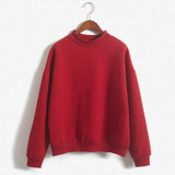 Fashion Spring Autumn Women Hoodies Casual Sweatshirt pullover candy coat jacket outwear Tops