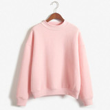 Fashion Spring Autumn Women Hoodies Casual Sweatshirt pullover candy coat jacket outwear Tops
