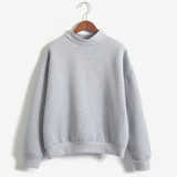 Fashion Spring Autumn Women Hoodies Casual Sweatshirt pullover candy coat jacket outwear Tops