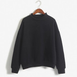 Fashion Spring Autumn Women Hoodies Casual Sweatshirt pullover candy coat jacket outwear Tops