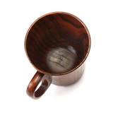 300-400ml Wooden Kitchen Teaware with Handle Mug
