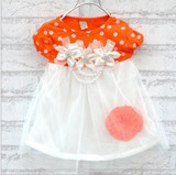 Hot Sell Baby Girls Dress 4 Colors Kids Wear Princess Dress Kids Clothing Dresses